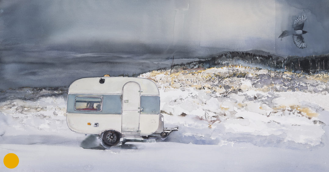 Utställning: Akvareller - Lars Lerin