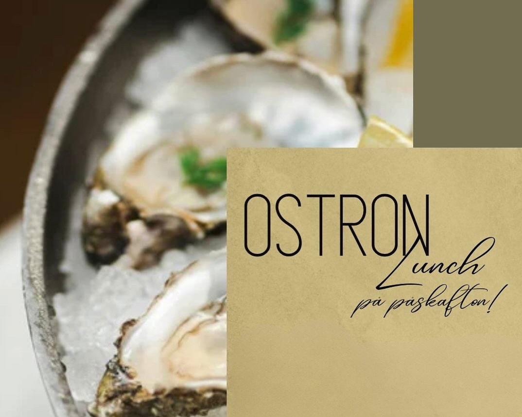 Ostronlunch på påskafton!