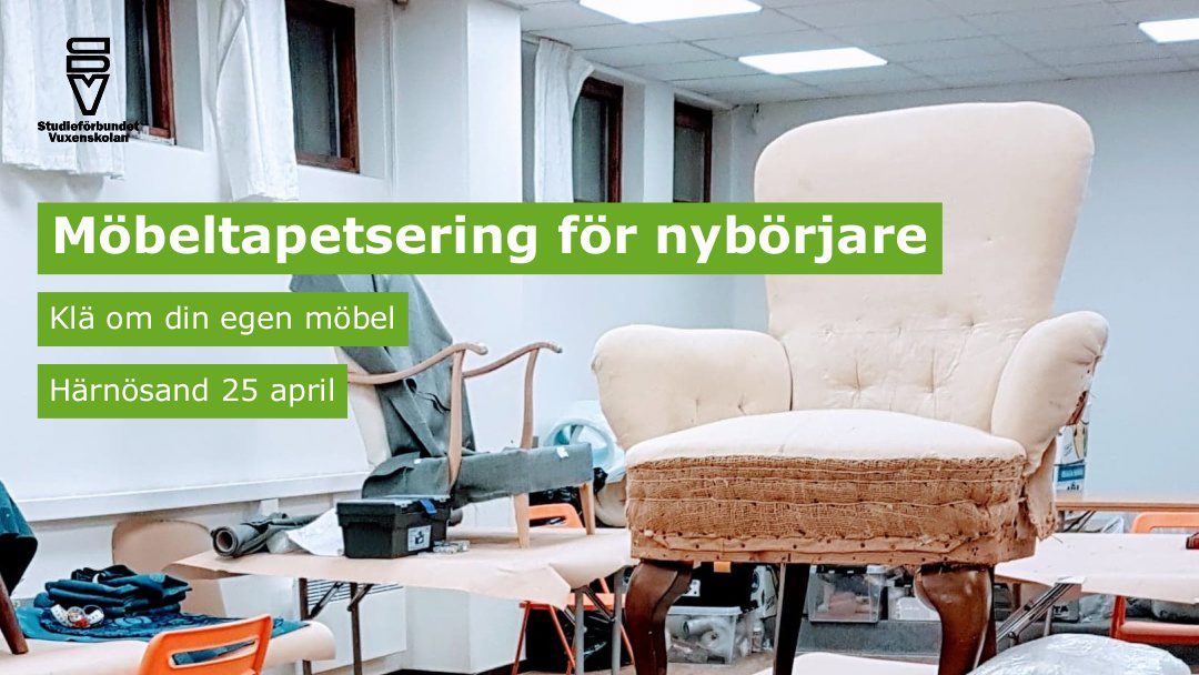 Möbeltapetsering för nybörjare – Klä om din egen möbel