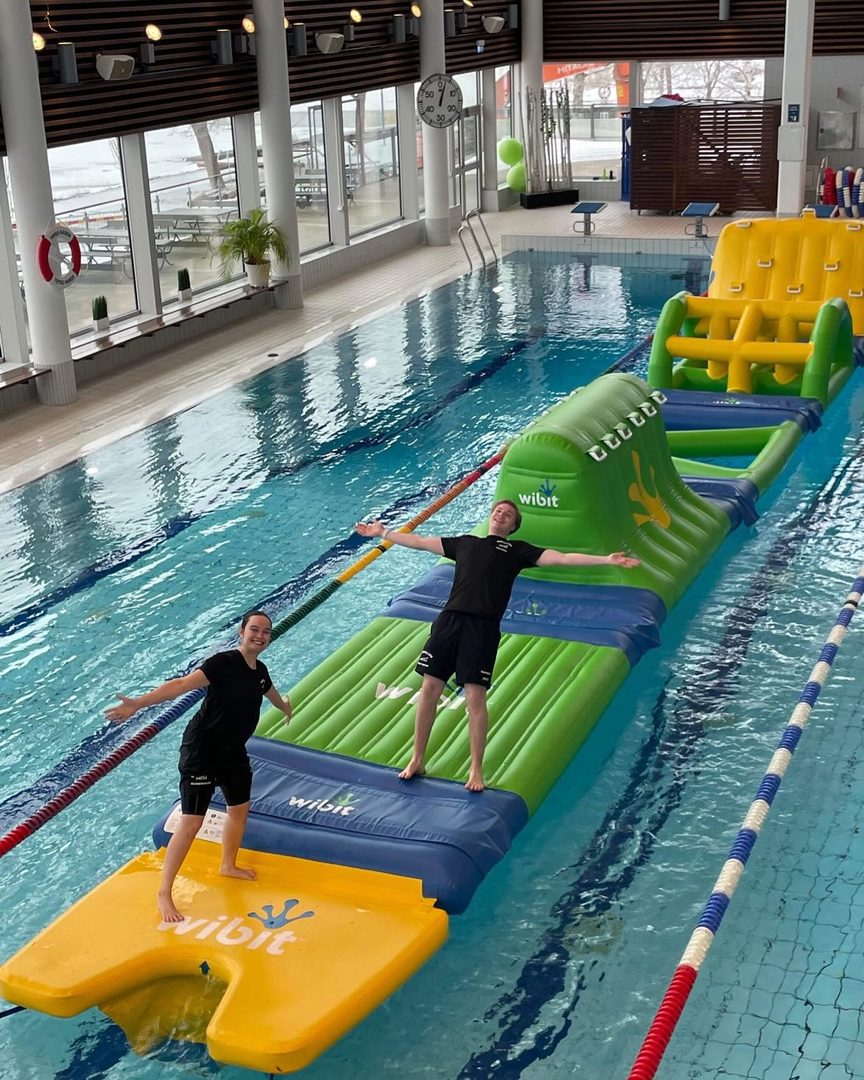 Påsklov på simhallen