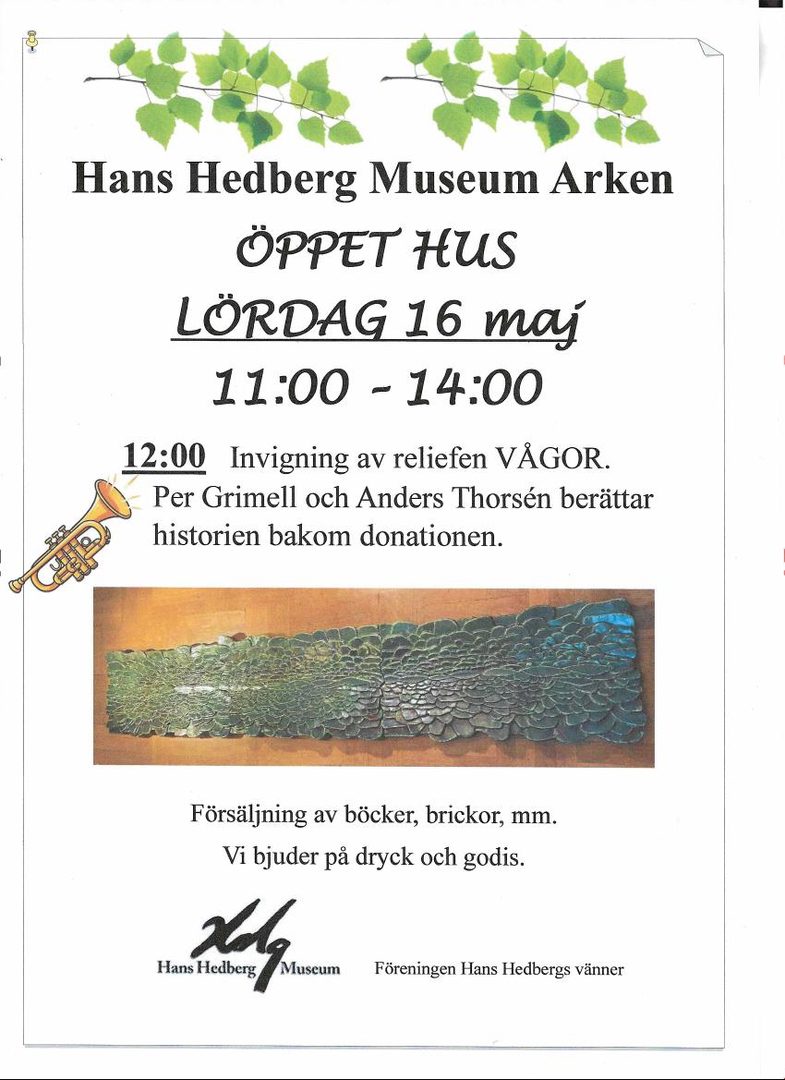 Öppet Hus Hans Hedberg Museum