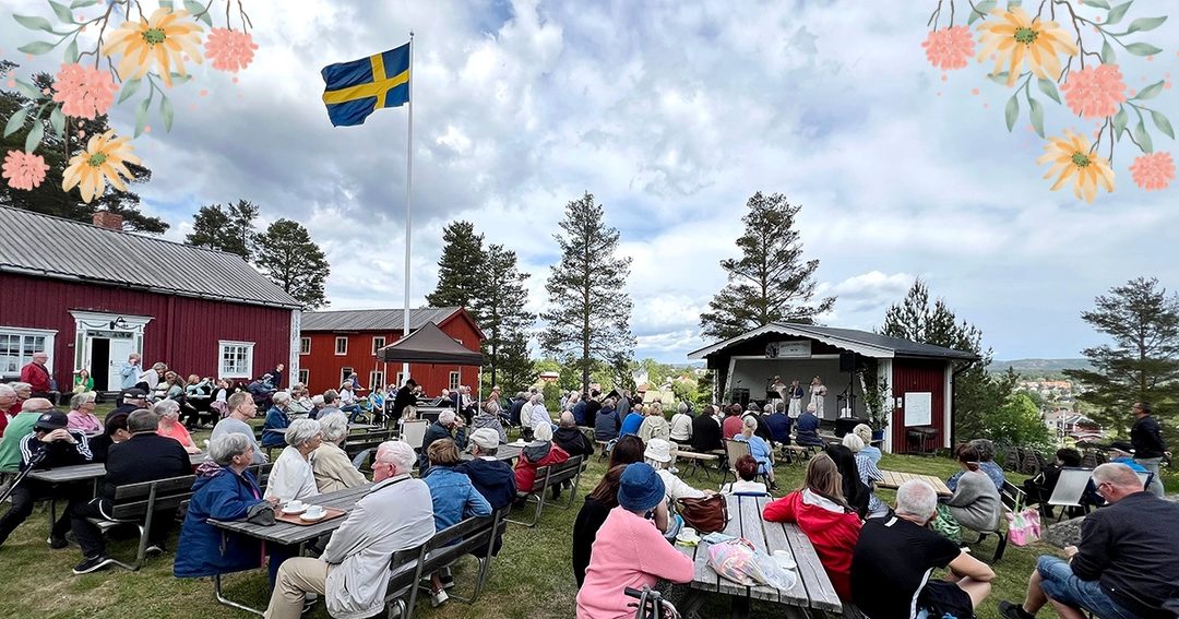 Nationaldagsfirande på Gudmundrå hembygdsgård