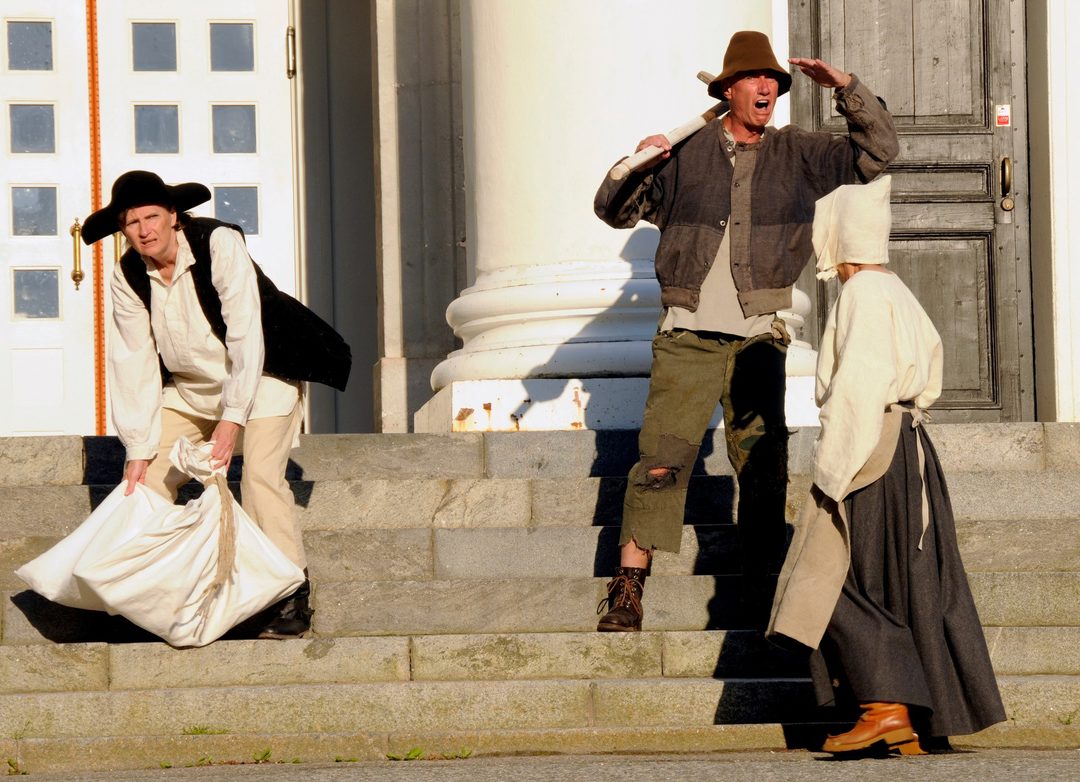 Dramatiserad stadsvandring