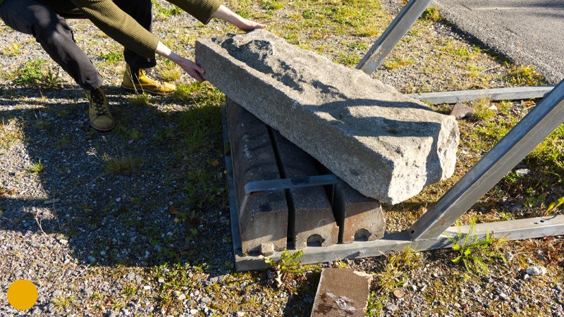 Materialens röster - ett utforskande performance om Vegakvarteren och Lungvikstrand